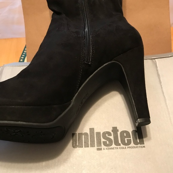 Unlisted Black Boots 10M - Picture 4 of 6